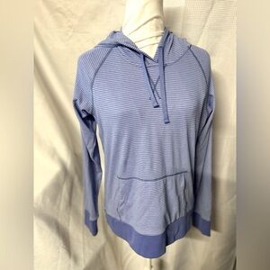 Kuhl Blue Striped Women's Lightweight Hoodie Sweater